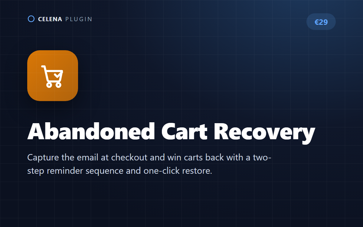 Abandoned Cart Recovery