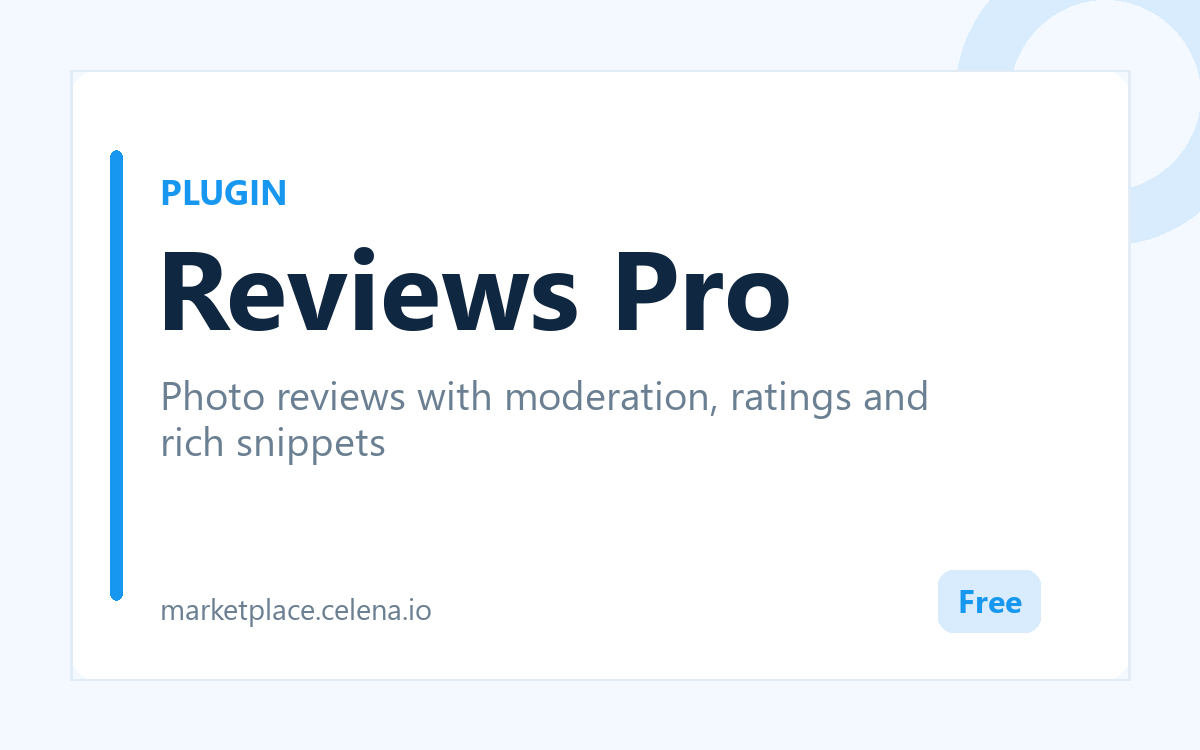 Reviews Pro